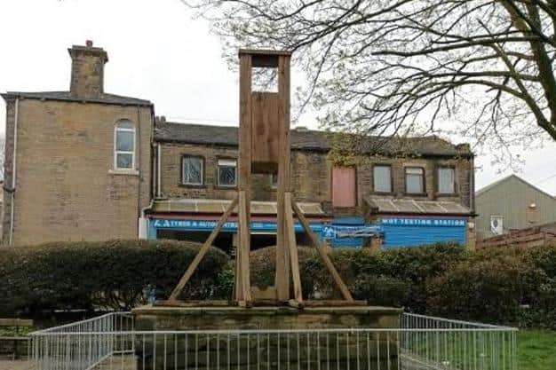 Halifax Gibbet near Gibbet Street