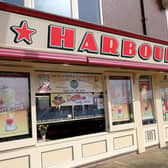 A Scarborough institution... the Harbour Bar sits proudly on the seafront.