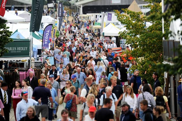 Crowds at the show Picture taken by Yorkshire Post Photographer Simon Hulme