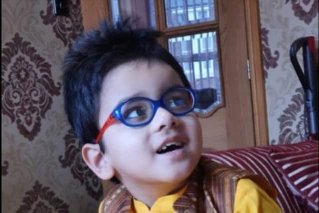 Muhammad Ayaan Haroon, 'Ayaan', before he lost his life to a viral infection.