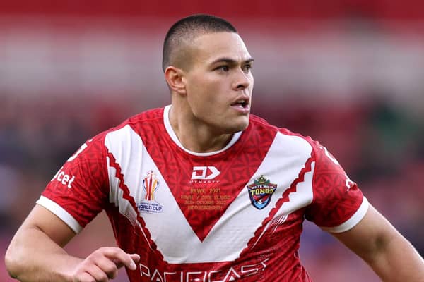 Tui Lolohea was on top form in Middlesbrough. (Photo by George Wood/Getty Images for RLWC)
