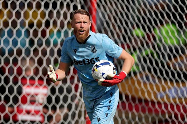 Former Rotherham goalkeeper Viktor Johansson of Stoke City. (Picture: Carl Recine/Getty Images)