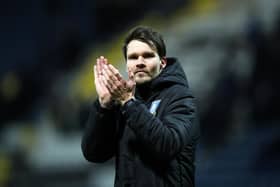 Sheffield Wednesday head coach Danny Rohl, whose side visit fellow strugglers Rotherham United in a Championship derby on Saturday. Picture: Jess Hornby/Getty Images.