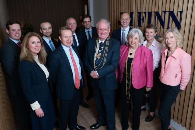 Edward Robinson, Assistant Investment Manager; Antonia Consett, Senior Investment Manager; Sam Richley, Investment Manager; Will Hagen, Senior Investment Manager; Gary Wasson, Senior Investment Manager; Hugo Till, Investment Director; Rt Hon the Lord Mayor of York; Andrew Aitken, Head of York office; Lady Mayoress Mrs Lynda Carr; Lucy Coutts, Investment Director; Joanna Thomas, Senior Investment Manager.