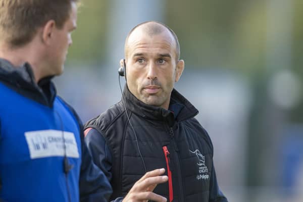 Doncaster Knights coach Steve Boden must oversee a big squad rebuild this summer. (Picture: Tony Johnson)
