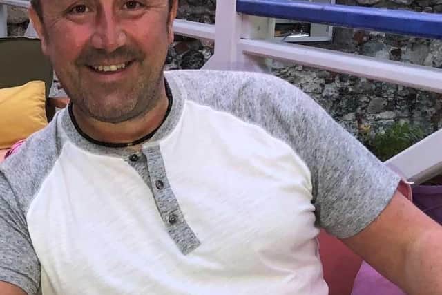 Simon Hinchliffe, 53, was killed at the scene of the collision which happened in Kirkburton.