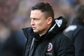 CONCERNS: Sheffield United manager Paul Heckingbottom is not comfortable with his club's training arrangements during the current spell of wet weather
