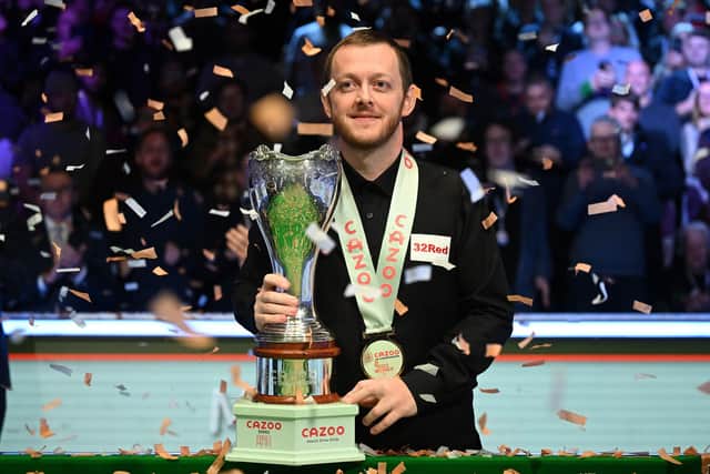 Can Northern Ireland's Mark Allen build on his 2022 Cazoo UK Championship at the York Barbican (Picture: OLI SCARFF/AFP via Getty Images)
