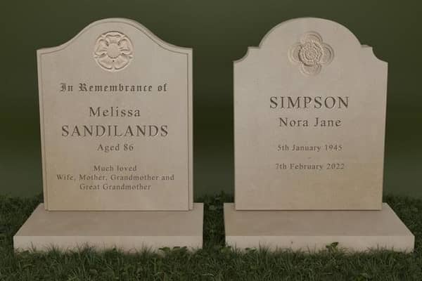 Robertson Memorials will now provide an artisan carving service of stone memorials with the introduction of two new designs from York-based Mindful Memorials.