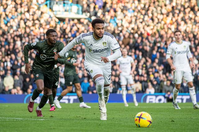 Weston McKennie struggled during his loan spell at Leeds United. Image: Bruce Rollinson