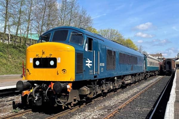 No. 45108 at the ELR. (Pic credit: Ben Taylor / North Yorkshire Moors Railway)