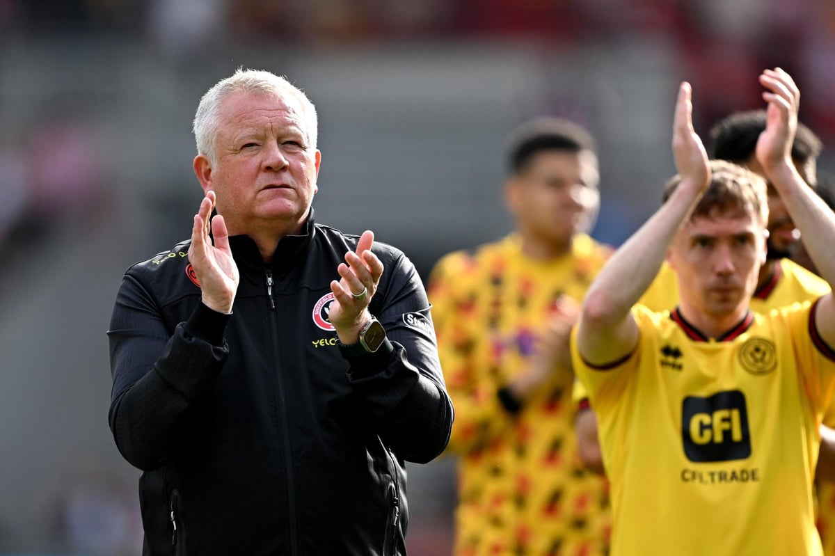 Chris Wilder provides an update on Sheffield United's retained list of players following relegation from the Premier League to the Championship