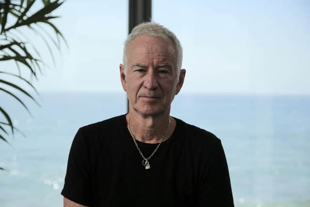 John McEnroe in Gods of Tennis. Picture: BBC/Mindhouse