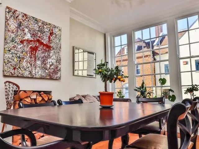 This four bedroom town house in Bath Square, Old Portsmouth, is on the market for £825,000. It is listed by Lawson Rose Estate Agents on Zoopla.