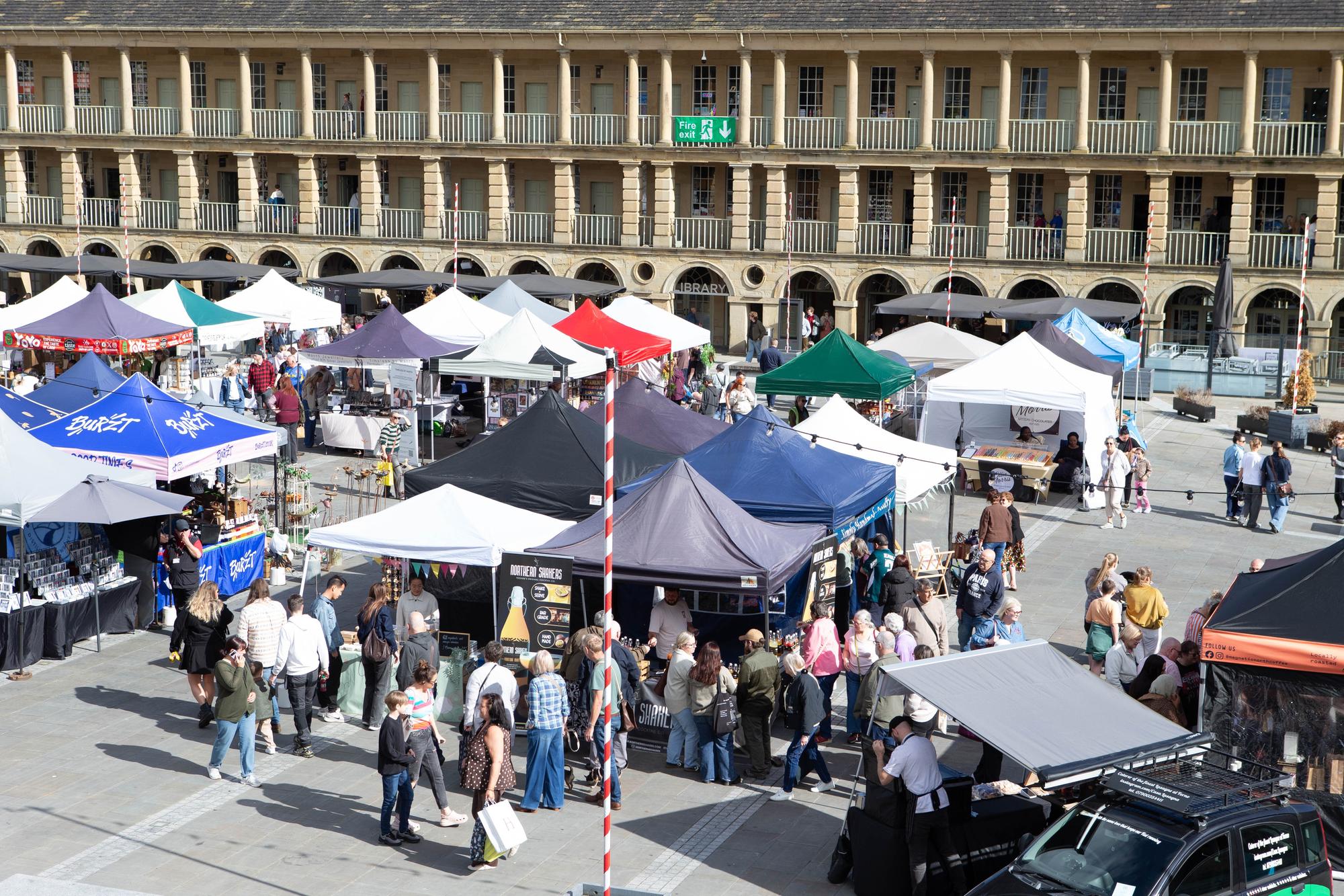 Real Markets, Halifax: Organisers of Piece Hall market forced to cancel Sunday event due to ‘predicted wind gust speeds’