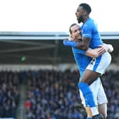 In a year that saw them knock West Brom out of the FA Cup, Chesterfield and their captain Jamie Grimes, left, look to clinch promotion on the National League Promotion Final (Picture: Getty Images)