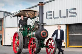 Ellis Patents tool-room manager Mark Angus (left) with MD Danny Macfarlane