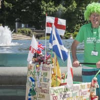 The Man with the Pram: Sheffield's John Burkhill says he will 'keep pushing' after raising £1.25m for charity