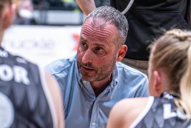 BRIGHT FUTURE: Matt Newby, director of basketball for City of Leeds. Picture courtesy of Gary Forster.