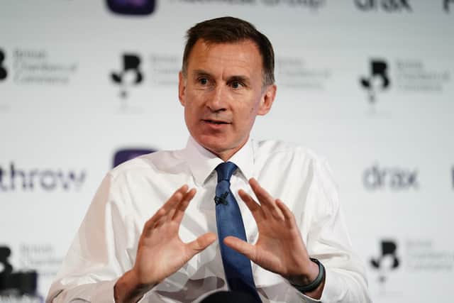 The letter to the Chancellor Jeremy Hunt says: "MPs are receiving communications from very distressed constituents who are unable to pay. This has
triggered a new mental health crisis; we have already had direct and indirect reports of people reporting suicidal thoughts." Photo: Jordan Pettitt/PA Wire