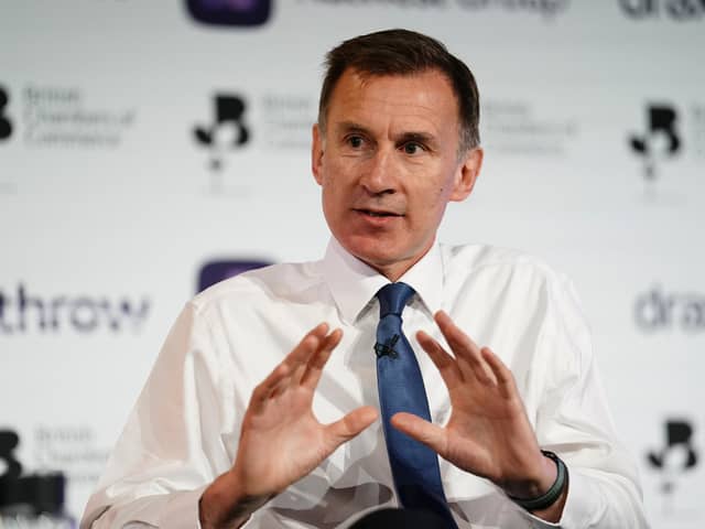 The letter to the Chancellor Jeremy Hunt says: "MPs are receiving communications from very distressed constituents who are unable to pay. This has
triggered a new mental health crisis; we have already had direct and indirect reports of people reporting suicidal thoughts." Photo: Jordan Pettitt/PA Wire