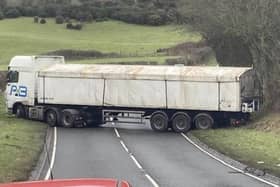 The lorry (photo courtesy of Sutton Bank HGV Information)