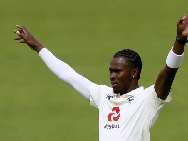 BACK IN THE GAME: England's Jofra Archer Picture: Lee Smith/PA.