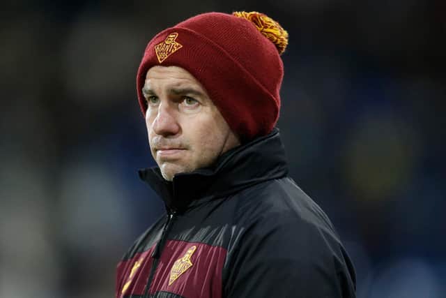 ROOM FOR IMPROVMENT: Huddersfield Giants head coach Ian Watson acknowledges his team has some way to go before being at the same level consistently as the likes of St Helens and Wigan Picture: Ed Sykes/SWpix.com