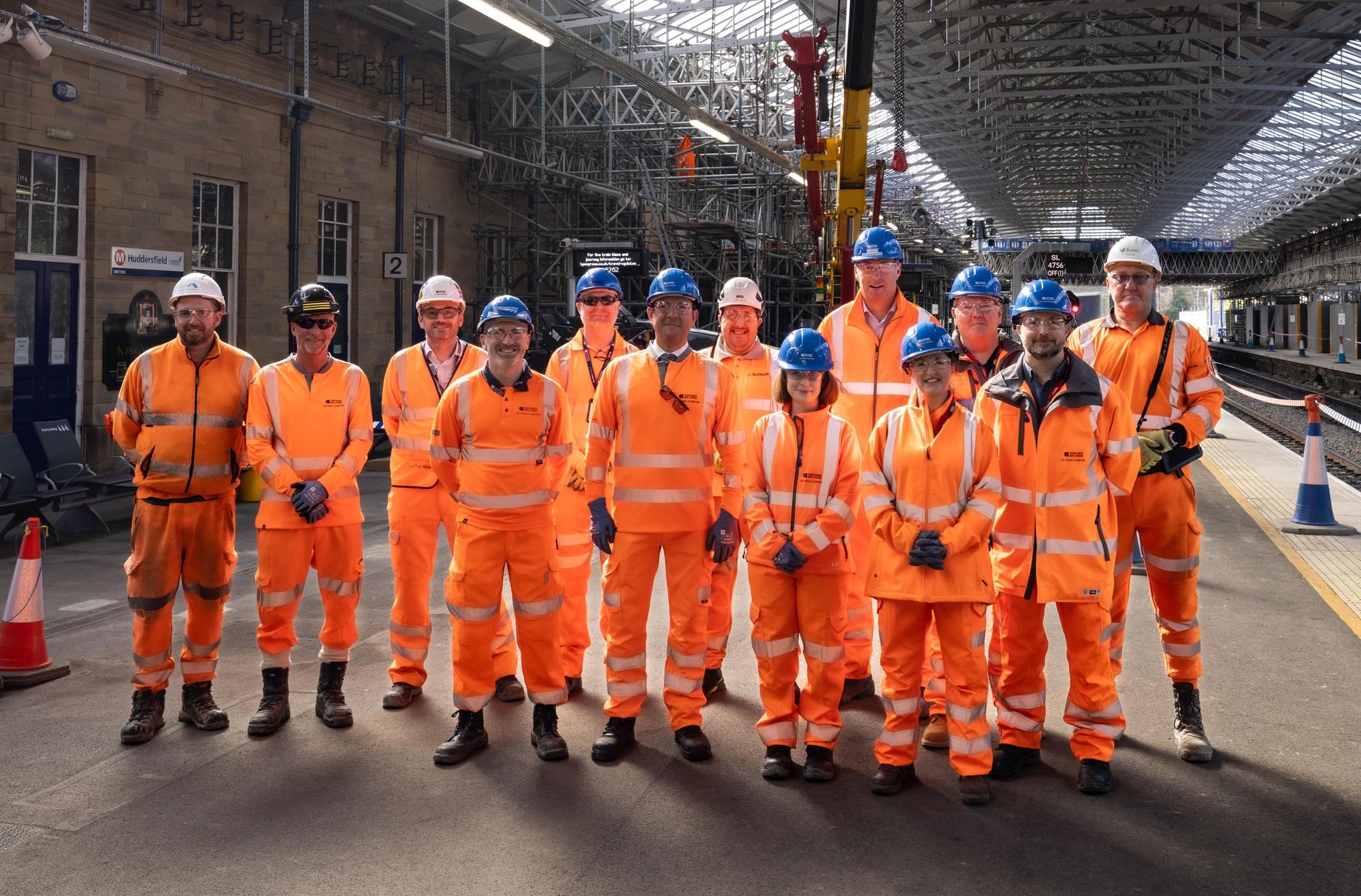 Major progress update as Huddersfield railway station gears up to re-open