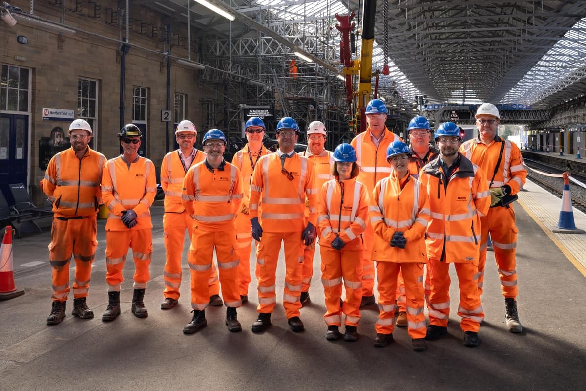 Wichtige Fortschritte bei der Wiedereröffnung des Bahnhofs Huddersfield