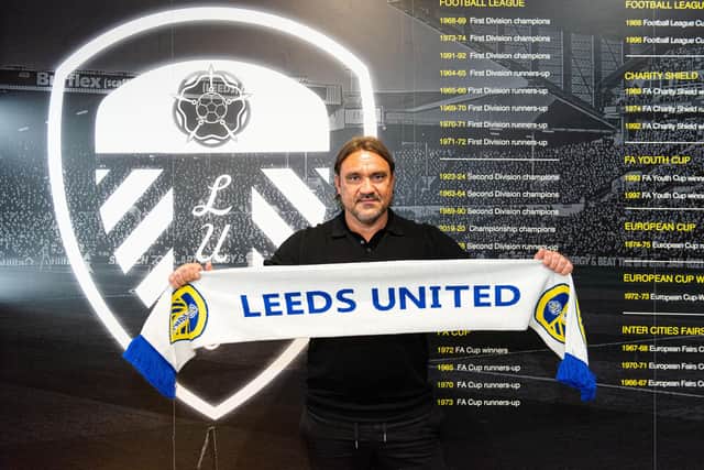 HUMBLED: Daniel Farke spoke of his honour at being named the new Leeds United manager
