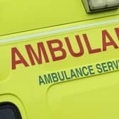 Woman died in Sheffield hospital after near five-hour wait for ambulance ADOBE STOCKCloseup of sign on NHS ambulance vehicle