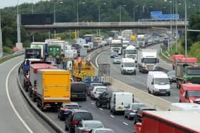 M62 traffic: Major rush-hour delays as M62 closed for seven hours after car overturned in crash
