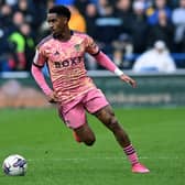 NO BREAK: Leeds United full-back Junior Firpo faces a dash from Peru to be ready for the Good Friday game at Watford