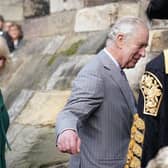 King Charles III and the Queen Consort attend a ceremony at Micklegate Bar in York where the Sovereign is traditionally welcomed to the city. Picture date: Wednesday November 9, 2022.
