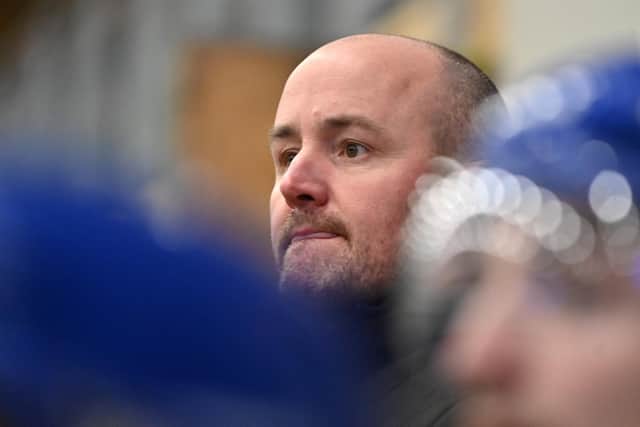 LOCKING HORNS: Leeds Knights' head coach Ryan Aldridge will come up against familiar foes this weekend in the shape of Jamie Elson and Aaron Nell. Picture: Bruce Rollinson
