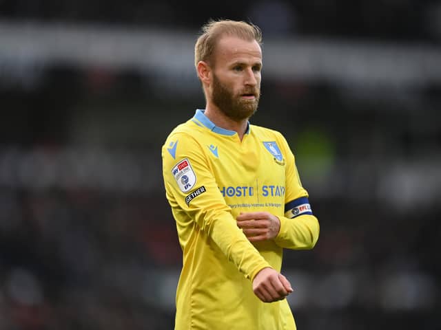 DERBY, ENGLAND - DECEMBER 03: Barry Bannan of Sheffield Wednesday during the Sky Bet League One between Derby County and Sheffield Wednesday at Pride Park Stadium on December 03, 2022 in Derby, England. (Photo by Gareth Copley/Getty Images)