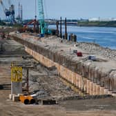 View of ground work carried out at the Teesworks site, home to the Teesside Freeport on July 16, 2022. PIC: Ian Forsyth/Getty Images