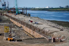 View of ground work carried out at the Teesworks site, home to the Teesside Freeport on July 16, 2022. PIC: Ian Forsyth/Getty Images