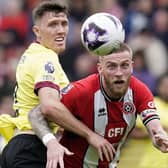 FIT AGAIN: Sheffield United striker Oli McBurnie