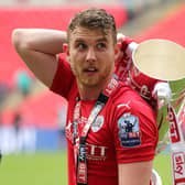 Sam Winnall helped Barnsley win promotion from League One and the EFL Trophy in 2016. Image: Matthew Ashton/Getty Images