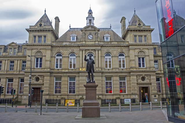 St Peter's House is the former General Post Office for Bradford