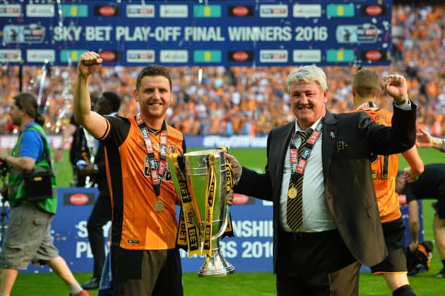 Former Hull City defender Alex Bruce has taken on a new role. Image: LYN KIRK/AFP via Getty Images