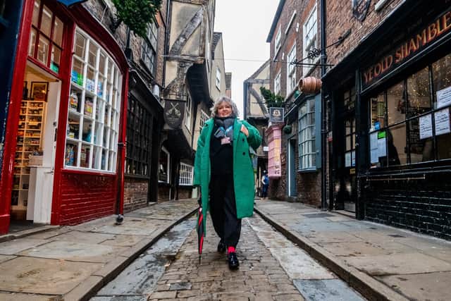 Sarah Cowling, York historian. Picture by James Hardisty.