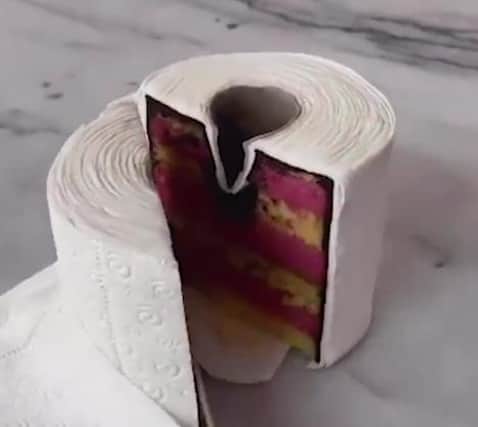 Have you seen these crazy videos of cake online? (Photo: @redrosecake_tubageckil)