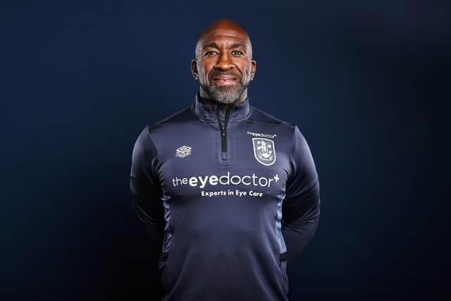 Huddersfield Town manager Darren Moore, who returns to old club Sheffield Wednesday on Saturday. Picture courtesy of Huddersfield Town AFC.