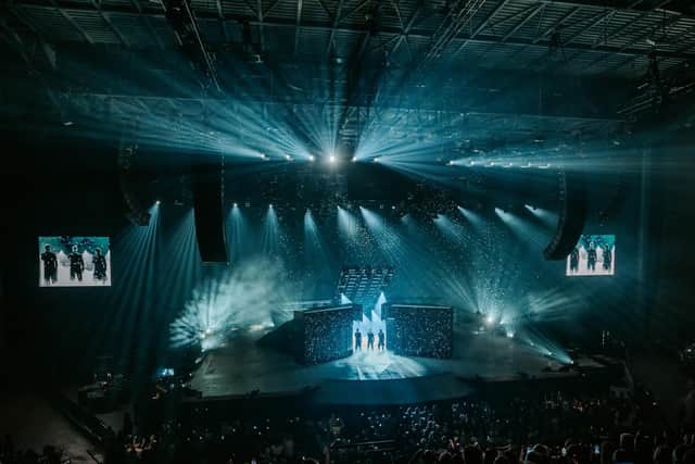 Take That at the First Direct Arena, Leeds. Picture: Scott Antcliffe