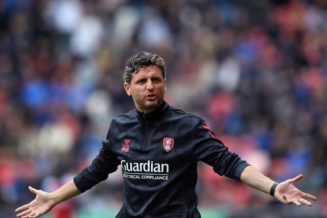 FIRST JOB: Rotherham United's Alex Bruce has not managed in the Football League before (Image: Jonathan Gawthorpe)