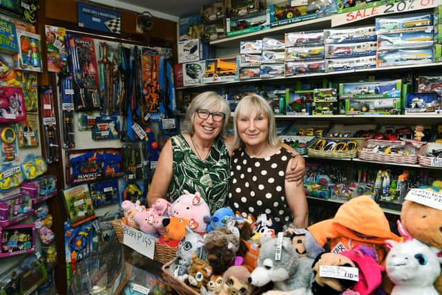 Sisters Celia Wilson, left, and Sharon Jackson will close their Scarborough family business of 181 years when they retire. Picture Jonathan Gawthorpe