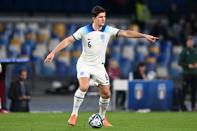 TARGET: Harry Maguire expects England to win the tournament